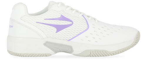 Zapatillas Topper T Padel En Blanco Y Violeta | Dexter