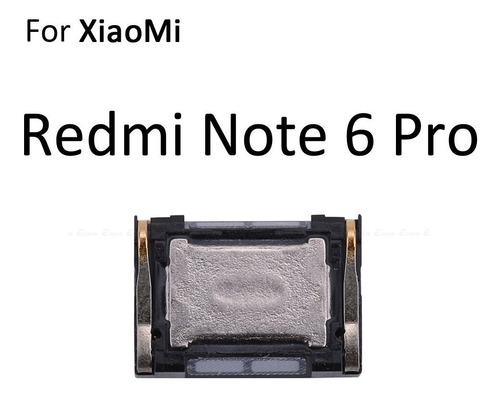 Audio Auricular Speaker Xiaomi Note 6 Pro Repuesto Earpiece