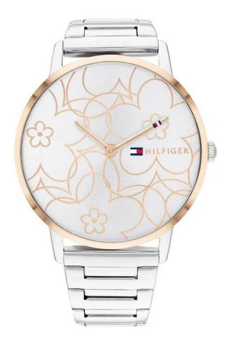 Reloj Tommy Hilfiger Alex - Mujer - 1782368 Color de la malla Plateado Color del bisel Rosê Color del fondo Plateado