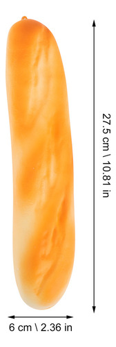 Pan Simulado De Comida Falsa, 7 Piezas