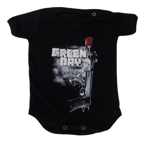 Bodys Bebés De Green Day Remera Niños Rockería Que Sea Rock