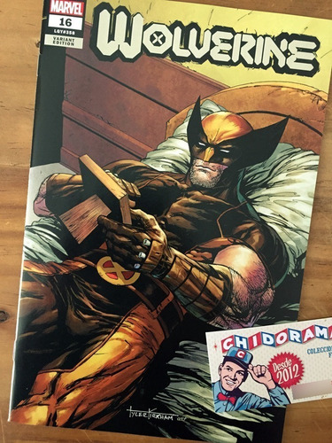 Comic - Wolverine #16 Tyler Kirkham Meme Trade Cover