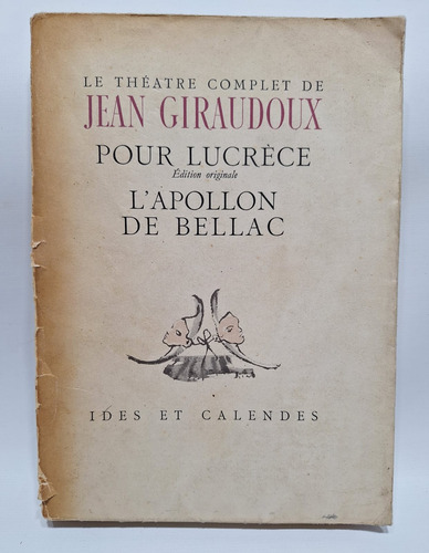 Teatro Francés J. Giraudoux Obra Completa Le346