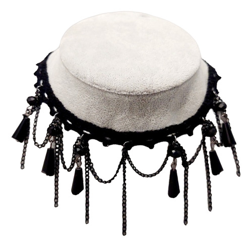 Gargantilla De Encaje Gótico Choker Victoriano