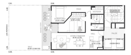 Departamento - Nueva Cordoba