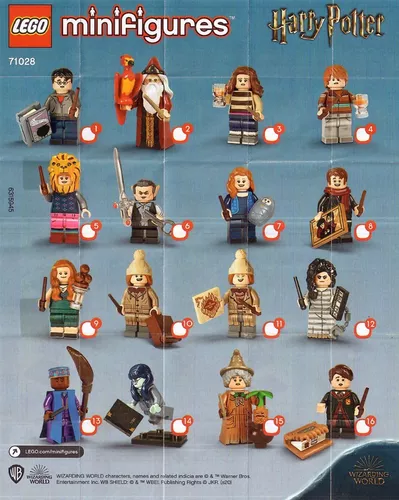 Lego 71028 - Serie 2 Completa 16 Personagens - Harry Potter