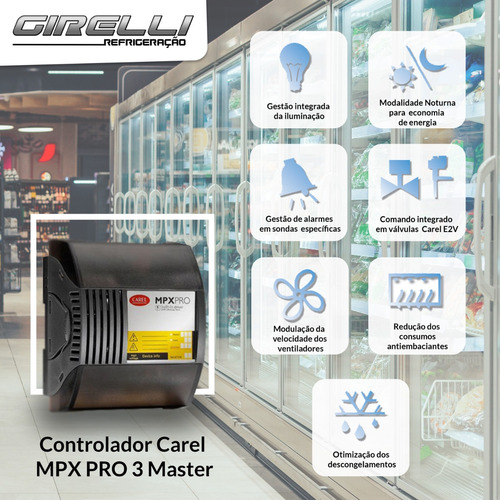 Imagem 6 de 7 de Controle Eletrônico Mpx Pro Para Vee Carel Mx30m25ho0