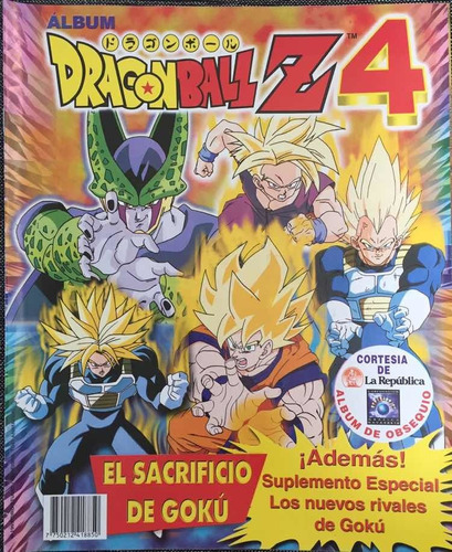 Album Vacío Dragon Ball Z 4