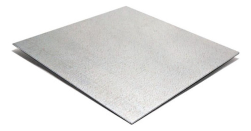 Plancha Zinc Lisa Galvanizada 0.35x1000x3000 Gris