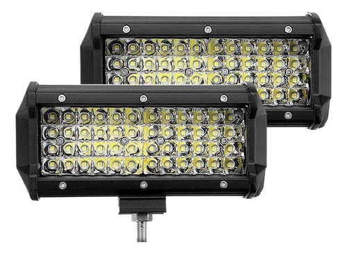 Par Faros 48 Led Barra Aux. Brillante Estrobo Italio Turbo