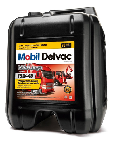 Aceite Lubricante Mobil Delvac 1400 15w40 20l