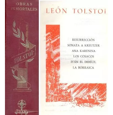 Leon Tolstoi: Obras Inmortales: Resurreción - Sonata A Kreut