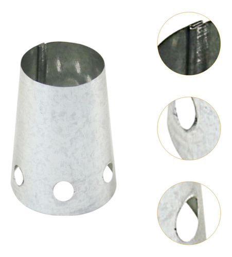 Mini Lámpara De Alcohol Equipo Experimental Pequeño Plata