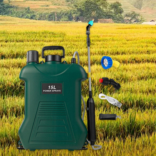 Sprayer Eléctrico De Césped Potente 15 L, Espacio De Verde