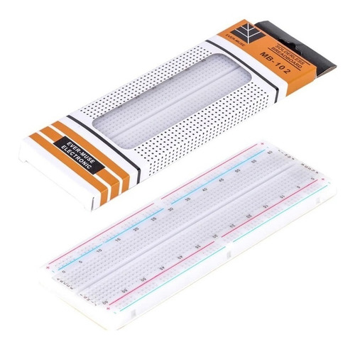 Tablilla Protoboard 830 Puntos Arduino Proyectos Escolares