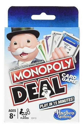 Jogo De Cartas  - Monopoly Deal Card Game