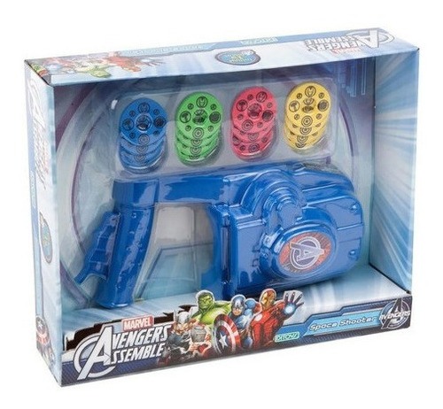 Avengers Space Shooter Ditoys Lanzador Juego