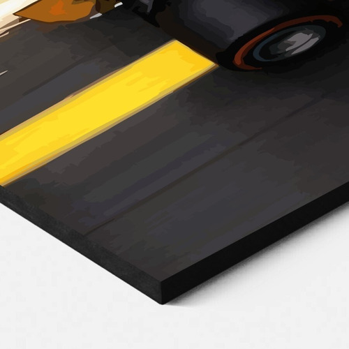 Imagen 3 de 5 de Cuadro Decorativo Mural Triptico Formula 1 126x60 Mdf