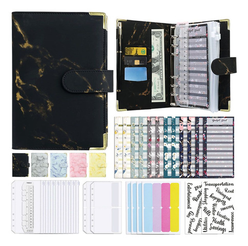 Funda De Encuadernación Budget Binder A6, Práctica Funda De