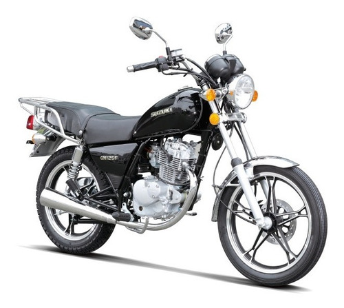 Imagen 1 de 17 de Moto Suzuki Gn 125 0km 2022 Negra  Chopera Custon Creditos 