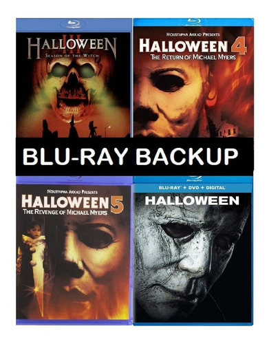 Halloween 3 + 4 + 5 + Halloween 2018 - Blu-ray Backup | MercadoLibre Halloween 3 + 4 + 5 + Halloween 2018 - Blu-ray Backup | MercadoLibre
