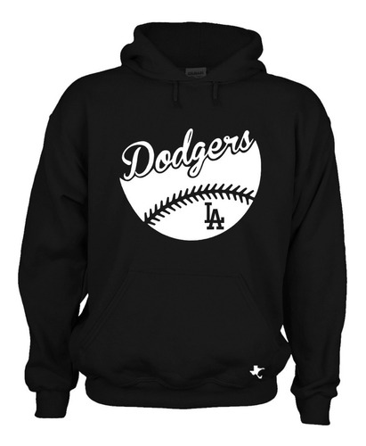 Sudadera Capucha Dodgers De Los Angeles Logo Ball La Mlb 