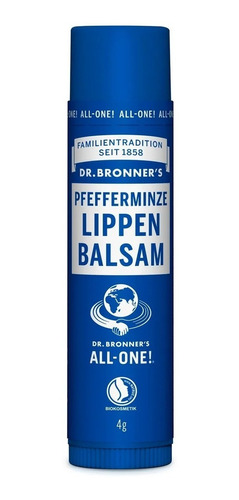 Dr. Bronners Peppermint Organic Lip Balm 4g