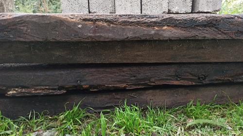 Imagen 1 de 6 de Tirantes, Durmientes De Tren. Madera Maciza