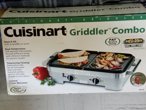 Parrillera Electrica Cuisinart Griddler Combo 