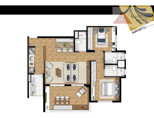 Imagem 21 de 26 de Apartamento Residencial À Venda, Tatuapé, São Paulo. - Ap2725
