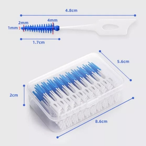 . Palillo De Dientes De Silicona Suave Lazhu 160 Piezas