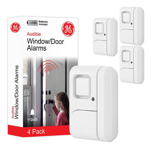 Alarma De Seguridad Personal Para Ventanas Y Puertas, Paquet