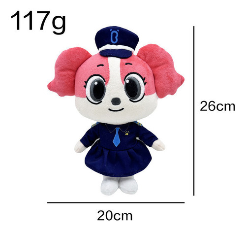 Sheriff Labrador Labrador Conejo Sheriff Peluche Muñeca 3pcs