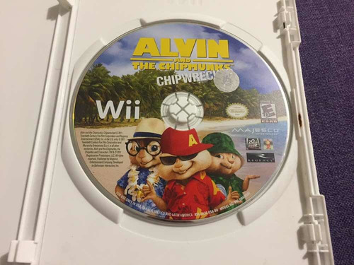 Alvin Y Las Ardillas Wii Juegos (Usado)
