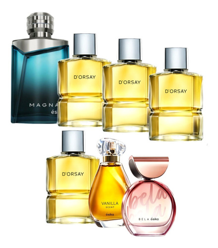 4 Dorsay Magnat Vanilla Scent Bela Esik - mL a $676