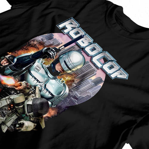Imagen 2 de 6 de Remera Algodón Robocop 1