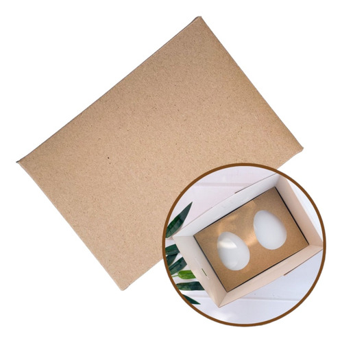 Caja Para 2 Huevos De Pascua Nº8/9 Sin Visor (17*12*10) X 50