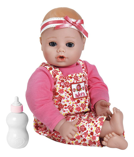 Muñeca Para Bebé Adora Playtime Baby Flower Pink De 13 Pulga