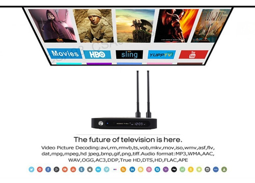 Android Tv Box 7.1 Csa93 4k 3gb 32gb Octacore Canales Regalo