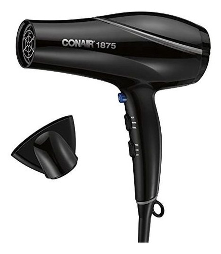 Conair Secador De Pelo Shine & Style De Vatios Color Negro