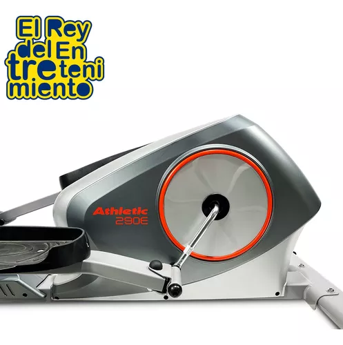 Bicicleta Elíptica Athletic 290e Magnética C/ Monitor - Gris — El Rey del  entretenimiento