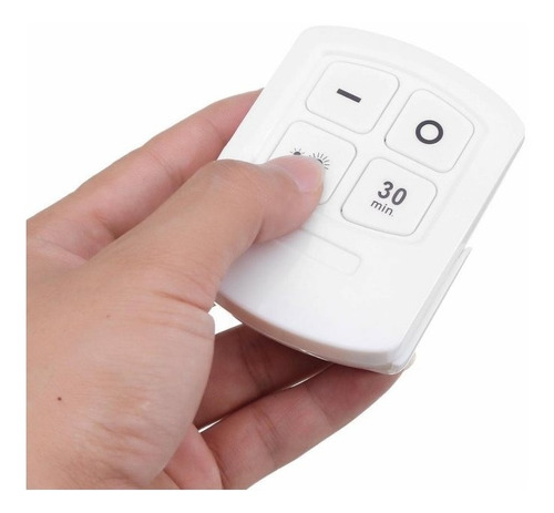 Imagen 4 de 8 de Combo Luz Led 1 Bombillos Inalámbricos + Control Remoto