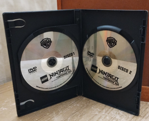 Ninjago Temporada 2, 13 Episodios En 2 Dvd's, 100% Originale