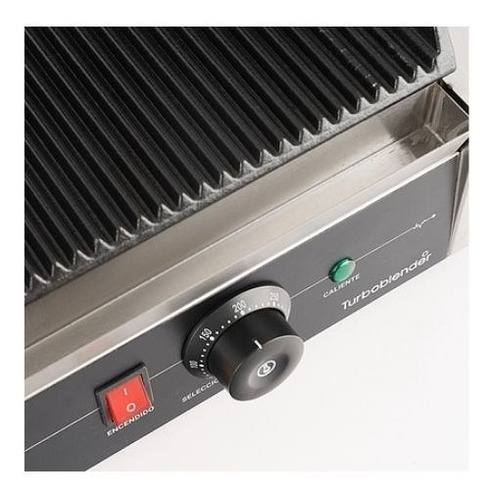 Imagen 5 de 7 de Plancha Grill Doble Contacto Panini Turboblender Tb-grillv2