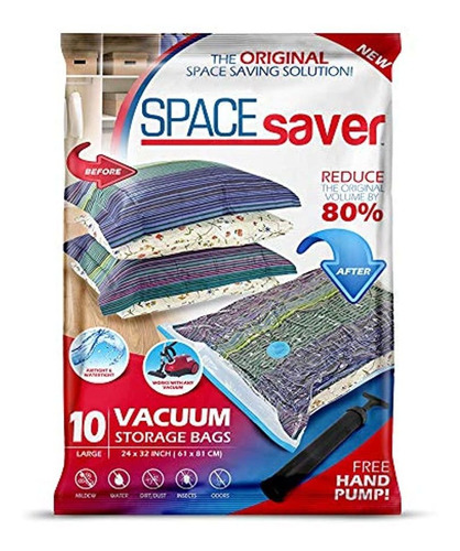 Bolsas De Almacenamiento Al Vacío De Spacesaver Premium