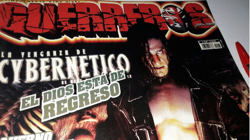 Revista Guerreros Del Ring #127 Cybernetico. Lucha Libre.