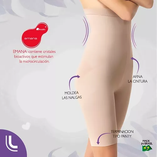 Faja Bermuda Reductora Anticelulitica Loba Lupo Importa 5692