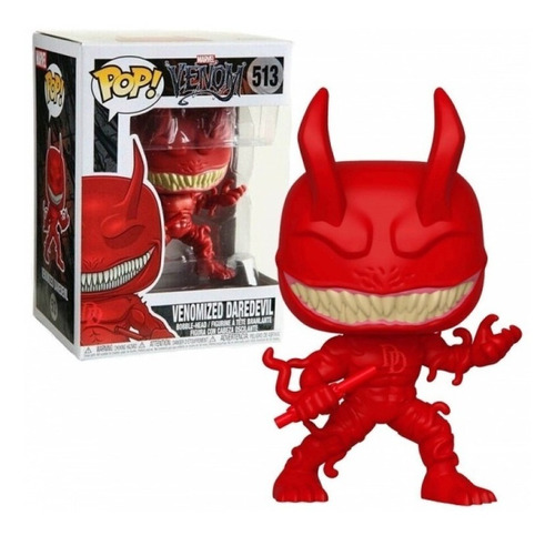 Funko Pop Daredevil 513 Venomized Figura Original Educando