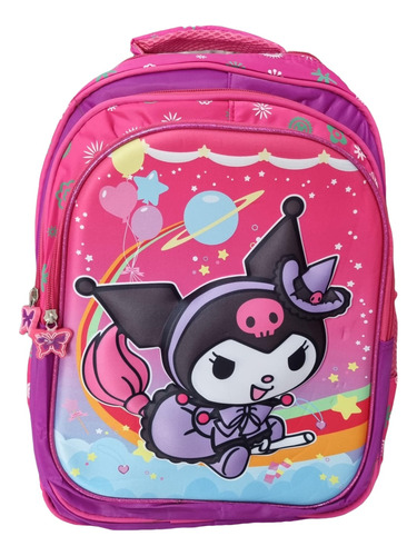 Mochila Hello Kitty Escolar Niña Resistente Espaciosa Calidad Premium 