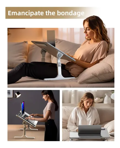 Ewx - Escritorio Para Computadora Portatil Para Cama, Mesa D